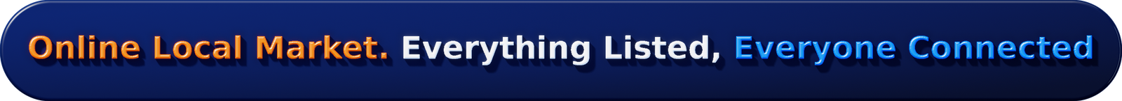 OLM360: Online Local Market. Everything Listed, Everyone Connected.